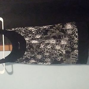 Flower print tank top